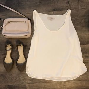Loft • White Blouse • Tank